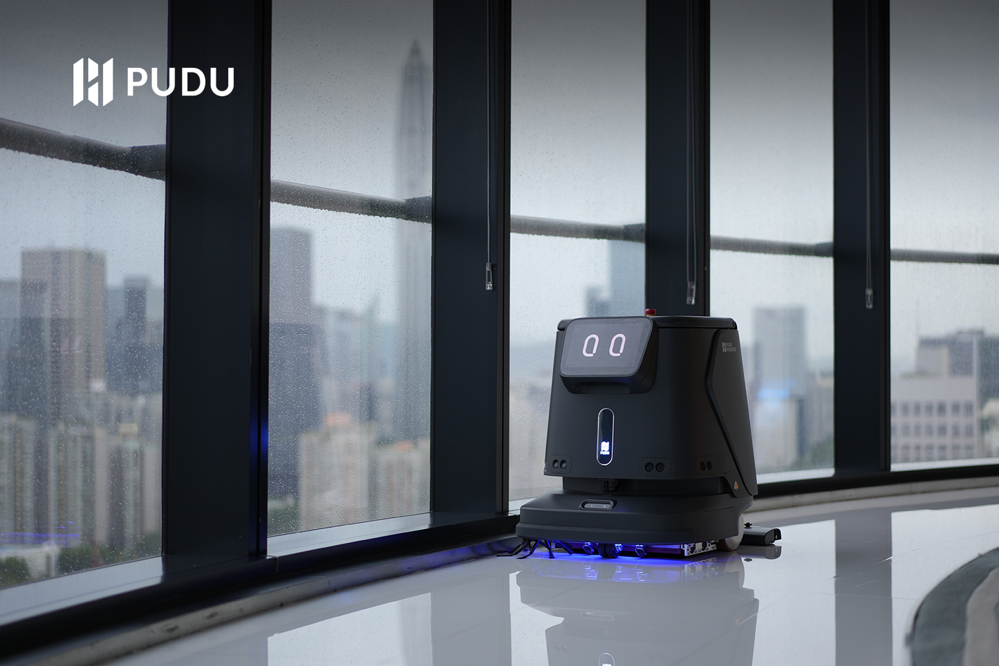 Pudu CC1 – Professioneller Reinigungsroboter – Black Version