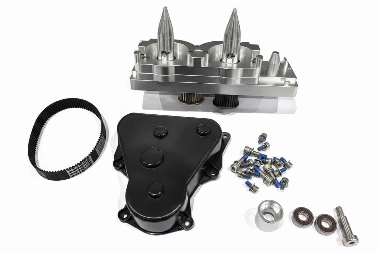 CC1 – Walzenbürsten Getriebe / Roll brush transmission gearbox component