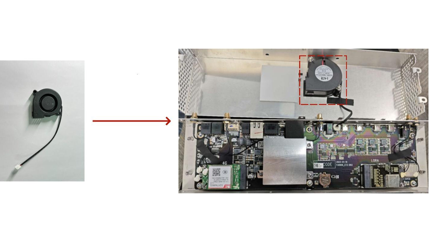 CC1 - CT3 Board Lüfter / CT3 Board Fan