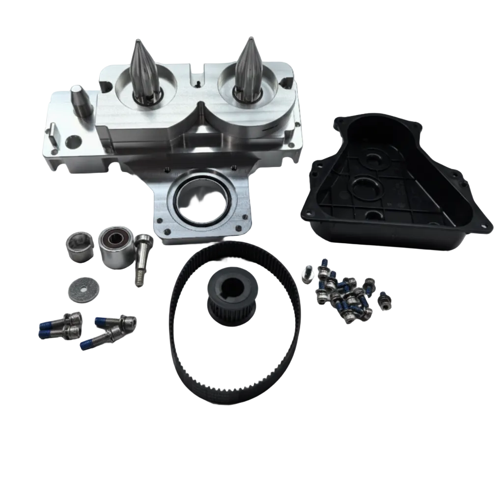 CC1 2025 – Getriebeeinheit Bürstenantrieb / Roller Brush Drive Gearbox Assembly