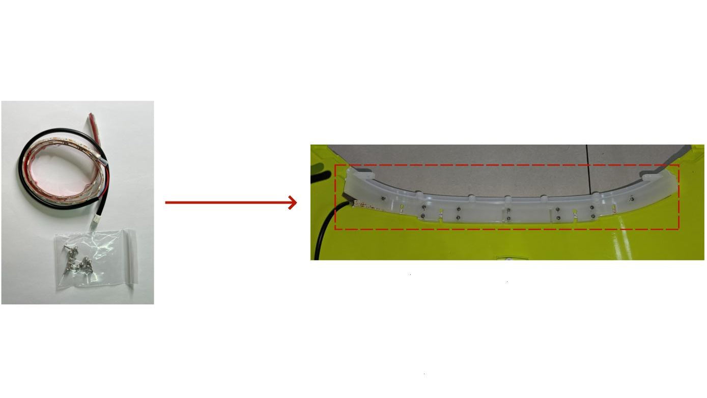 CC1 – Frontlicht Streifen / Headlight Strip