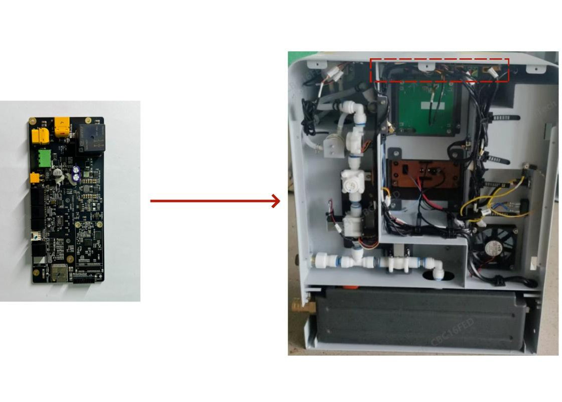 CC1 – Steuerplatine (Docking Station) / Docking Station Control Board