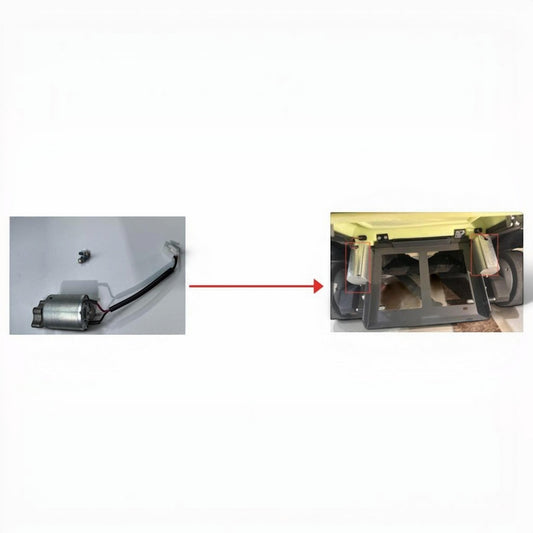 MT1 Max Vibrationsmotor zur Staubentfernung, Metallgehäuse mit Kabel und Stecker