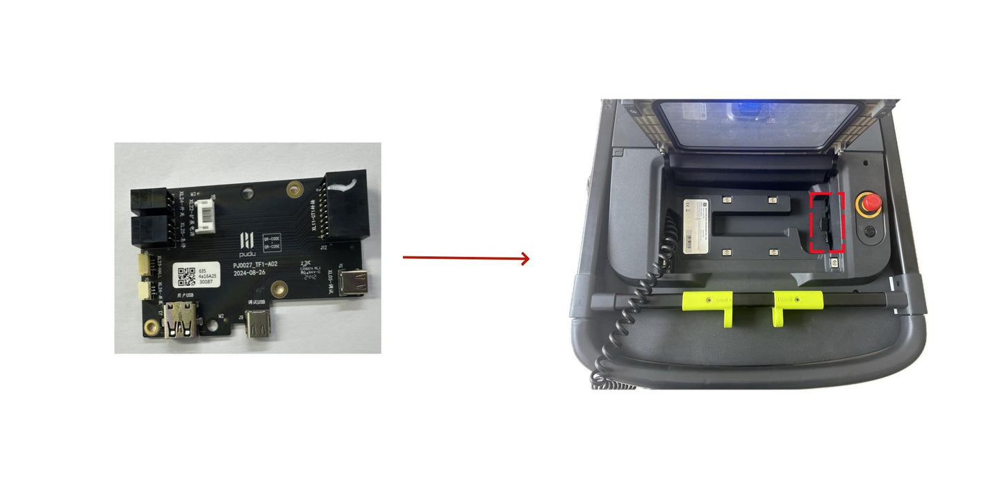 MT1 – TF1 Schnittstellenplatine / TF1 interface board