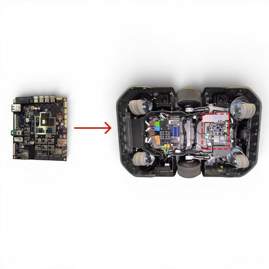 T300 Hauptsteuerplatine, zentrale elektronische Steuereinheit