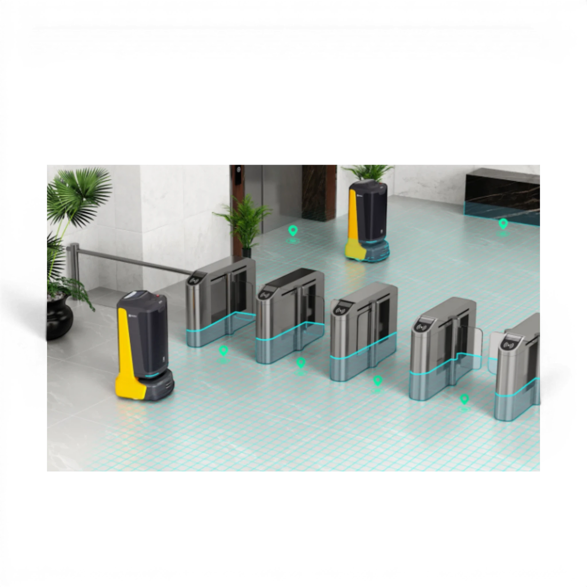 PUDU FlashBot – Geschlossener Lieferroboter