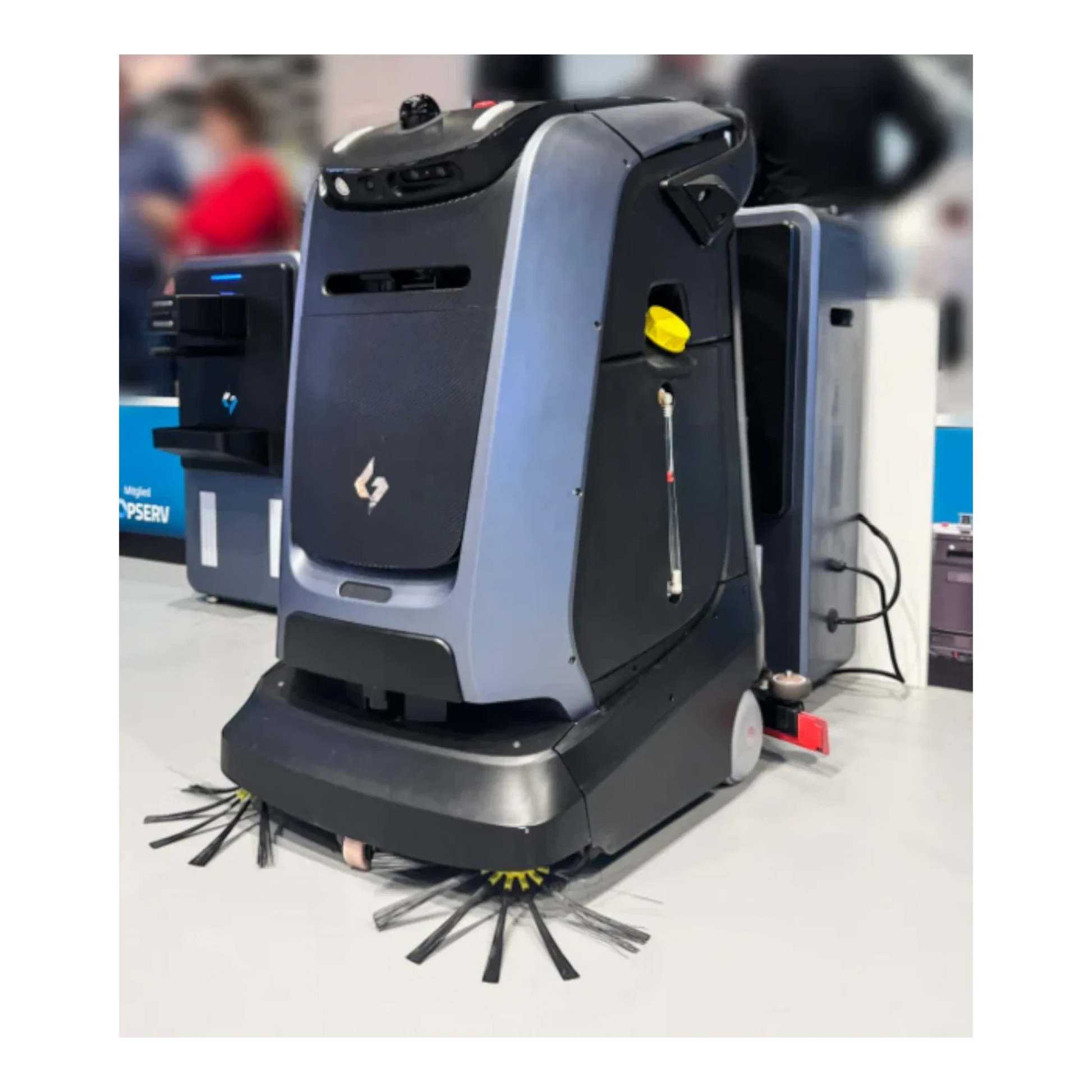 Gausium Mira Docking Station mit automatischer Ladestation und Frischwasser-/Abwasserfunktion