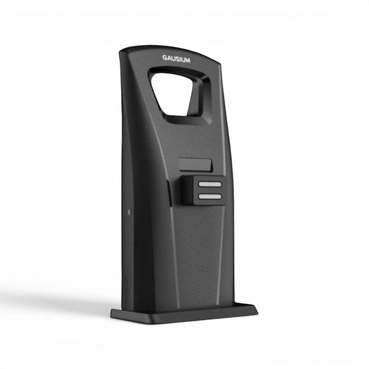 Gausium Phantas CD-04 Ladestation, schwarzes, modernes Design mit Ladeanzeige