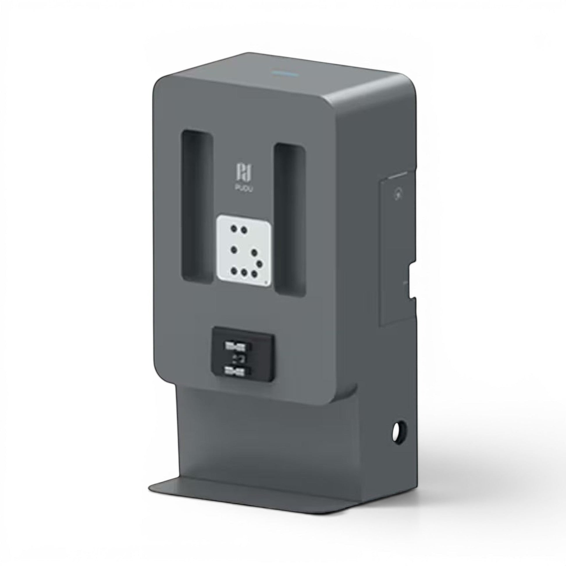 MT1 Ladestation für automatische Roboteraufladung, robustes Industriedesign, grau