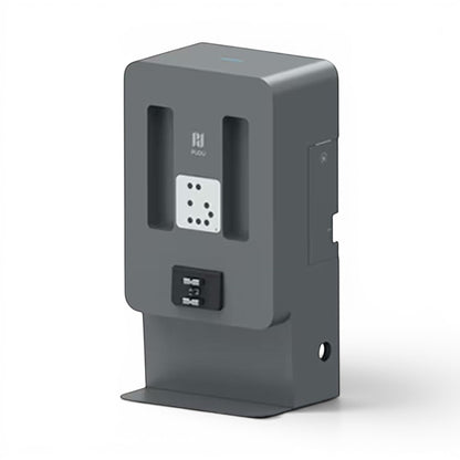 MT1 Ladestation für automatische Roboteraufladung, robustes Industriedesign, grau