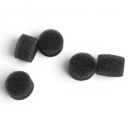 SH1 Gebläse Staubschutzfilter aus schwarzem Schaumstoff, schützt vor Staub und Schmutz.