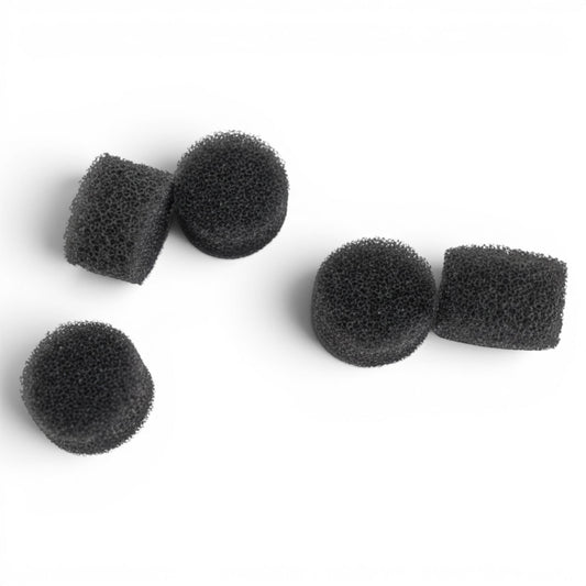 SH1 Gebläse Staubschutzfilter aus schwarzem Schaumstoff, schützt vor Staub und Schmutz.
