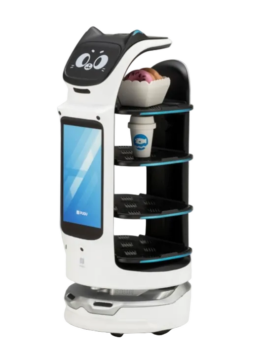 PUDU BellaBot Pro – Servierroboter / Service Robot (white)