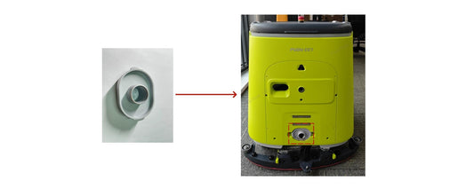 CC1 – Schmutzwassertank Ablaufanschluss / Sewage Tank Outlet