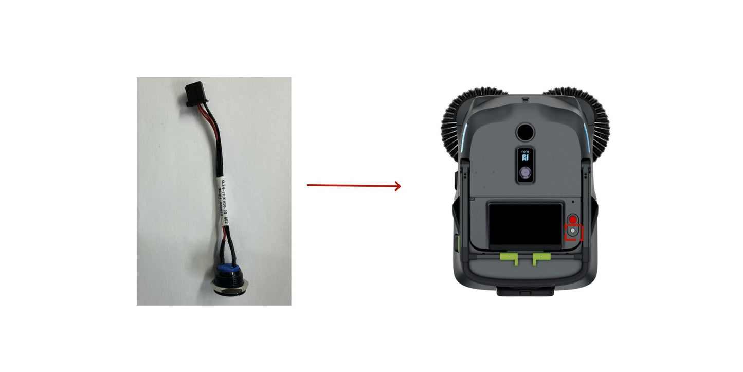 MT1 – Schlüsselschalter Anschlusskabel / Key switch connection cable