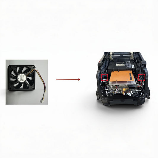 MT1 Axiallüfter zur Kühlung elektronischer Komponenten, 12V, 370mA, schwarz