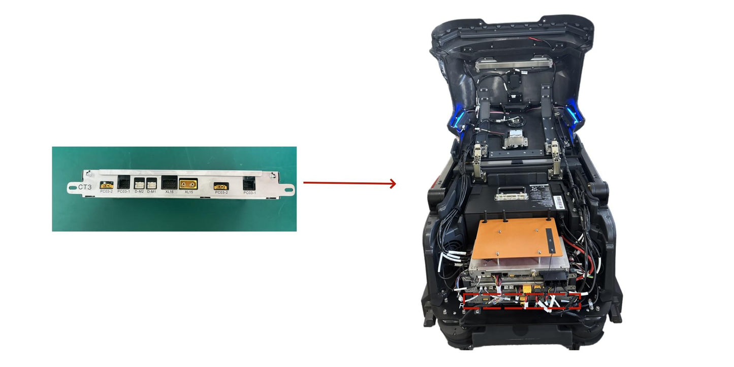 MT1 - CT3 Steuerplatine / CT3 Board