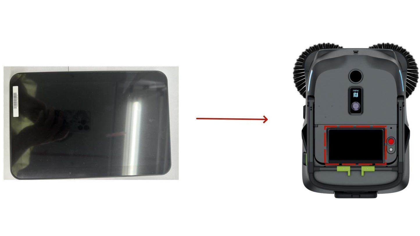 MT1 – Displayschutzmodul / Screen Protector Module