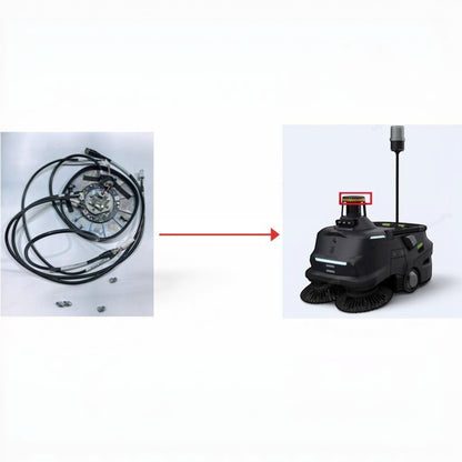 MT1 Max VSLAM Kamera Modul mit Kabeln und Schrauben, für Reinigungsroboter Navigation