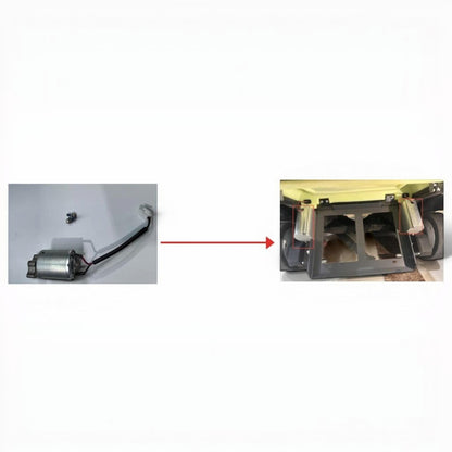 MT1 Max Vibrationsmotor zur Staubentfernung, Metallgehäuse mit Kabel und Stecker