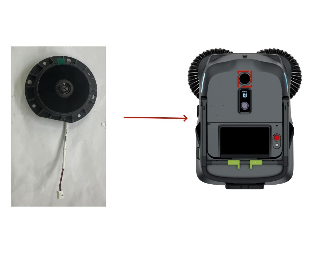 MT1 – VSLAM Kameramodul / VSLAM camera module