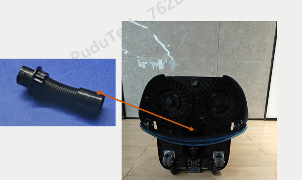 SH1 – Saugschlauch Saugfuß / Squeegee vacuum hose
