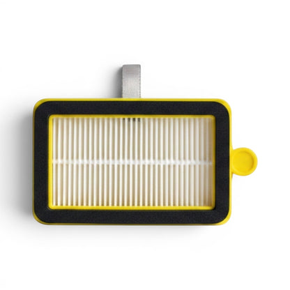 Phantas HEPA Filter Assembly mit gelbem Rahmen und Zuglasche