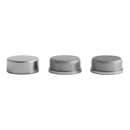SH1 Vakuummotor-Filter Set, 3 Stück, Metall und Netzgewebe, zum Schutz des Motors