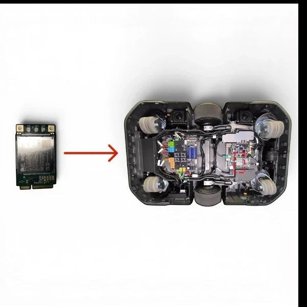 T300 4G Modul für drahtlose Kommunikation und Datenübertragung in Robotersystemen.